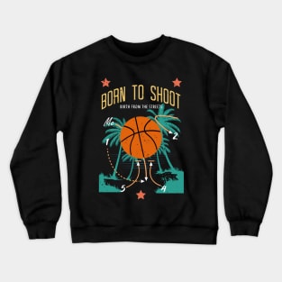 Basketball Born to shoot playbook 03 Crewneck Sweatshirt